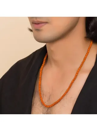 Рудракша Мала Иша Панчамукхи (пятиликая), 6 мм, Иша Лайф; Rudraksha Mala Isha Panchamukhi (five-faced), 6 mm, Isha Life